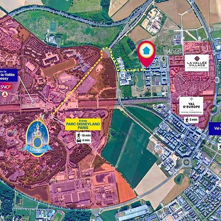 Disneyland-Paris, Studio 2 Pers, Wifi Serris Exterior photo